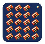 Coasters - Musical Instruments - Set of 4