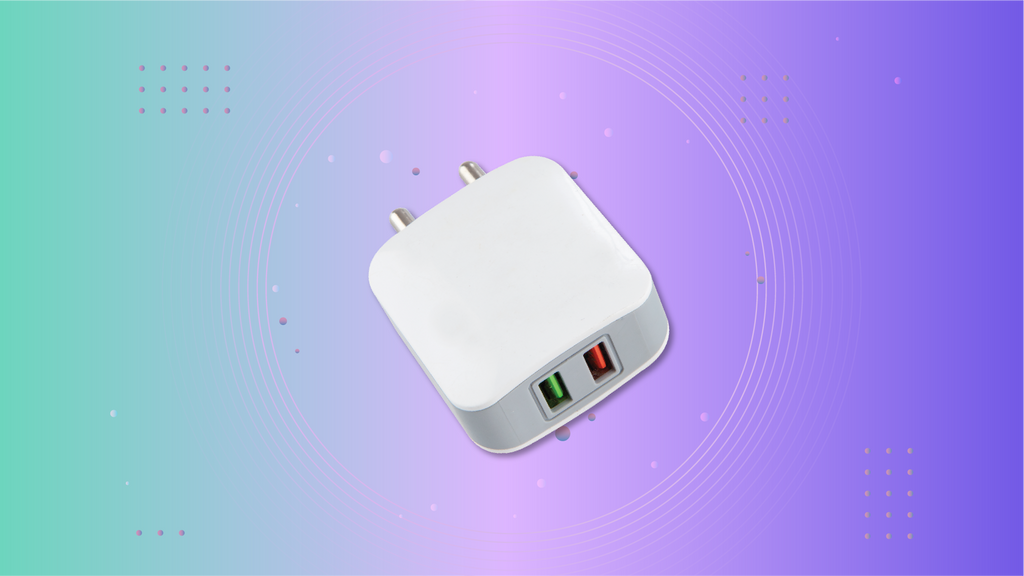 USB Travel Charger Adapter - 2 slots
