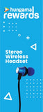 Stereo Wireless Earphones - High Quality