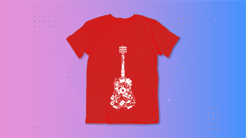 T Shirt - Guitar